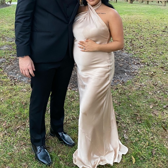 Show Me Your Mumu Jasmine Halter Maxi Dress - Picture 3 of 3